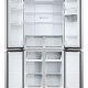 Haier Cube 83 Serie 3 HCR3818EWMM frigorifero side-by-side Libera installazione 463 L E Platino, Acciaio inox 4