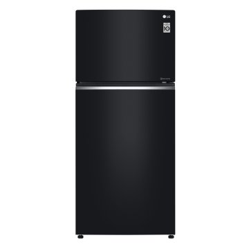 LG GTB744BMBED Frigorifero doppia porta, Classe E, 506L, Porte in vetro, Door Cooling,Nero