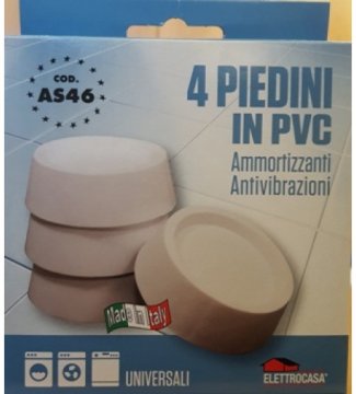 Elettrocasa AS 46 accessorio e componente per lavatrice Cuscinetti antivibrazioni 4 pz