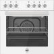 Bertazzoni La Germania SE664EB/24 Cucina Elettrico Gas Bianco A 5