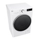 LG D2R5S09TSWW Lavasciuga slim 9/5kg AI DD, Classe E, 1200 giri, TurboWash 360, Vapore 10