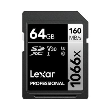 Lexar Professional 1066x 64 GB SDXC UHS-I Classe 10