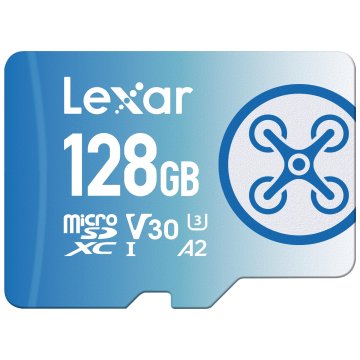 Lexar FLY microSDXC UHS-I card 128 GB Classe 10