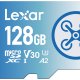 Lexar FLY microSDXC UHS-I card 128 GB Classe 10 5