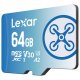 Lexar FLY microSDXC UHS-I card 64 GB Classe 10 3