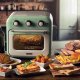 Ariete 4632 Friggitrice ad aria e forno Vintage, 1400W, 2in1, Capacità 16L, Accessori inclusi, Timer 60 minuti, Doppio vetro, Verde 5