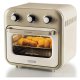 Ariete Vintage 4632 Friggitrice ad aria e forno , 1400W, 2in1, Capacità 16L, Accessori inclusi, Timer 60 minuti, Doppio vetro, Beige 2