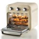 Ariete Vintage 4632 Friggitrice ad aria e forno , 1400W, 2in1, Capacità 16L, Accessori inclusi, Timer 60 minuti, Doppio vetro, Beige 3