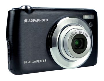 AgfaPhoto Realishot DC8200 1/3.2" Fotocamera compatta 18 MP CMOS 3264 x 2448 Pixel Nero