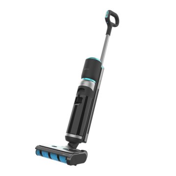 Cecotec FreeGo Wash&Vacuum Mocio elettrico Batteria Bagnato Senza sacchetto Nero, Blu 3 Ah