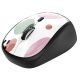 Yvi Wireless Mouse - pink circle 2