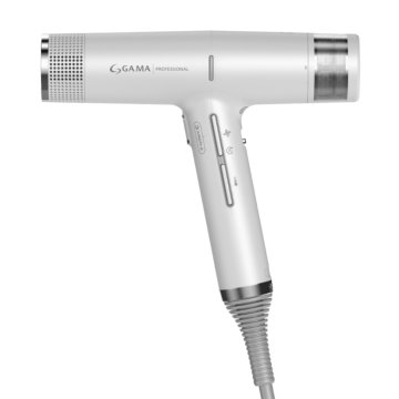 GA.MA iQ1 Perfetto Nero: leggero, compatto, ergonomico, interfaccia digitale, Motore Brushless Intelligente, Tecnologia agli ioni, Effetto Venturi, Sistema di Autodiagnosi e di Autopulizia, Funzione