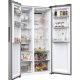 Haier SBS 90 Serie 5 HSR5918DNMP frigorifero side-by-side Libera installazione 528 L D Platino, Acciaio inox 6