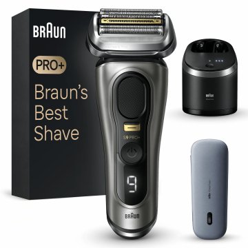 Braun Series 9 Pro+ 9575cc Wet & Dry Rasoio Trimmer Metallico