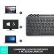 Logitech MX Keys Mini Tastiera Illuminata Wireless, Minimal, Compatta, Bluetooth, Retroilluminata, USB-C, Compatibile con Apple macOS, iOS, Windows, Linux, Android, in Metallo 8