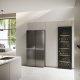 Haier Cube 90 Serie 7 HCR7918ENMP frigorifero side-by-side Libera installazione 629 L E Platino, Acciaio inox 16