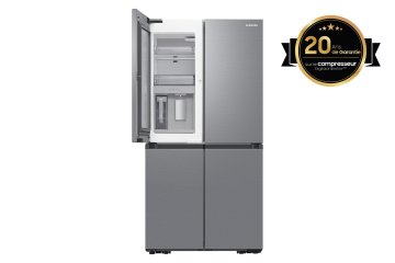 Samsung RF65DG960ESR frigorifero side-by-side Libera installazione 646 L E Acciaio inox