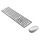 ASUS W5000 Wireless Keyboard and Mouse Set tastiera Mouse incluso Universale RF Wireless Bianco 3