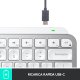 Logitech MX Keys Mini tastiera Ufficio RF senza fili + Bluetooth QWERTY Italiano Grigio 12