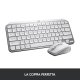 Logitech MX Keys Mini tastiera Ufficio RF senza fili + Bluetooth QWERTY Italiano Grigio 15