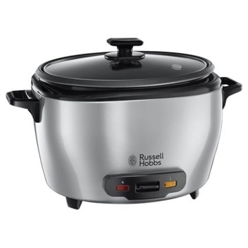 Russell Hobbs Maxicook cuoci riso 5 L 1000 W Nero, Acciaio inox