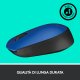 Logitech M171 Blue-K mouse Ufficio Ambidestro RF Wireless Ottico 1000 DPI 5