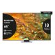 Samsung Q80D TV QLED 4K 65” QE65Q80DATXZT Smart TV Wi-Fi Eclipse Silver 2024, Processore NQ4 AI GEN2, 4K AI Upscaling, Simple Chamfer Design, Dolby Atmos 2
