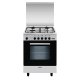 Glem Gas A664VI cucina Elettrico/Gas Acciaio inox A 2