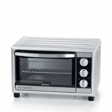 Ariete 985 Forno Elettrico Ventilato 30 litri - Bon Cuisine 300 - Doppio vetro - Temperatura max 230° - 1500 Watt - 6 posizioni cottura - Timer 60’