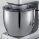 Ariete Metal line 1598 Gourmet Professional 7L Metal - Impastatrice Planetaria con Frullatore - Ciotola in Acciaio Inox - 7 L - Caraffa in vetro - 1200 Watt - 6 velocità 10