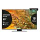 Samsung Q80D TV QLED 4K 50” QE50Q80DATXZT Smart TV Wi-Fi Eclipse Silver 2024, Processore NQ4 AI GEN2, 4K AI Upscaling, Simple Chamfer Design, Dolby Atmos 2