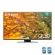 Samsung Q80D TV QLED 4K 50” QE50Q80DATXZT Smart TV Wi-Fi Eclipse Silver 2024, Processore NQ4 AI GEN2, 4K AI Upscaling, Simple Chamfer Design, Dolby Atmos 3