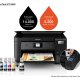 Epson EcoTank ET-2850 stampante multifunzione inkjet 3-in-1 A4, serbatoi ricaricabili alta capacità, 5 flaconi inclusi pari a 14000pag B/N 5200pag colore, Wi-FI Direct, USB 24