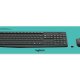 Logitech MK235 Combo Tastiera e Mouse Wireless per Windows, Ricevitore Unifying USB 2,4 GHz Wireless, 15 Tasti FN, Lunga Durata della Batteria, Compatibile con PC, Laptop 15