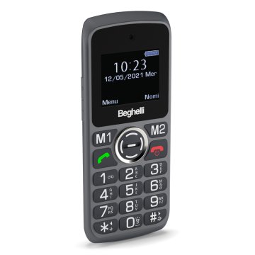 Beghelli Salvalavita Phone SLV10 4,5 cm (1.77") 81 g Nero Telefono per anziani