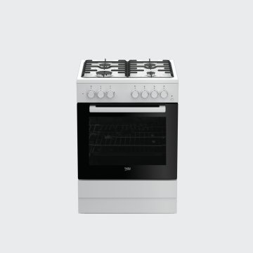 Beko FSST62110DW Cucina Elettrico Gas Bianco A