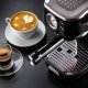 Ariete Moderna 1381 Macchina da caffè con manometro, compatibile con caffè in polvere e cialde ESE, 1300 W, Capacità 1,1 L, 15 bar di pressione, Filtro ½ tazze, Dispositivo Cappuccino, Nero 6
