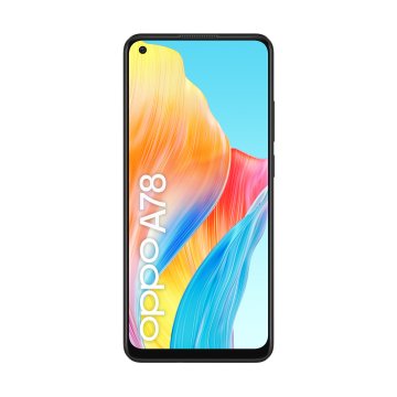 OPPO A78 4G Smartphone, AI Doppia fotocamera 50+2MP, Selfie 8MP, Display 6.43” 90HZ AMOLED FHD+, 5000mAh, RAM 8(Esp 4GB/6GB/8GB)+ROM 128GB (esp1TB), IP54, [Versione Italia], Mist Nero