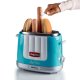 Ariete 206 Hot Dog Maker Party Time, Macchina per fare hot dog, 650 W, 5 livelli di cottura, 4 spazi di cottura, Espulsione automatica, Azzurro 3