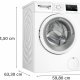 Bosch Serie 4 WAN24009II Lavatrice a carica frontale 9 kg 1200 rpm Classe A 8