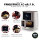 Ariete 4630 Friggitrice ad aria 9L, 1500 W, Capacità 9L, Capacità di cottura 3,5kg, 8 programmi preimpostati, Temperatura fino a 200°, Cestello trasparente per controllo cottura, Bianco 4