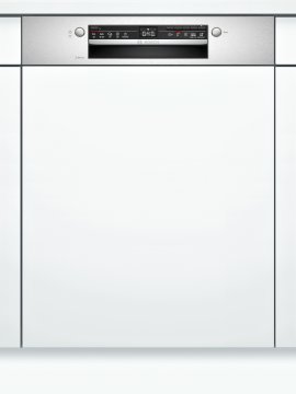 Bosch Serie 2 SMI2ITS33E Lavastoviglie da incasso con frontalino 60 cm Acciaio Classe E