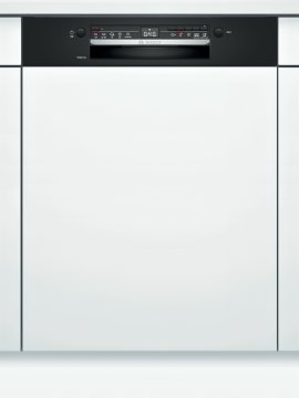 Bosch Serie 2 SMI2ITB33E Lavastoviglie da incasso con frontalino 60 cm nero Classe E