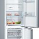 Bosch Serie 4 KGN392LDC frigorifero con congelatore Libera installazione 368 L D Acciaio inox 3