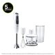 Braun Minipimer MultiQuick MQ3135WH SAUCE Frullatore ad immersione White Grey 2