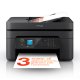 Epson WorkForce WF-2930DWF stampante multifunzione A4 getto d'inchiostro (stampa, scansione, copia), display LCD 3.7cm, ADF, WiFi Direct, 3 mesi di inchiostro incluso con ReadyPrint 2
