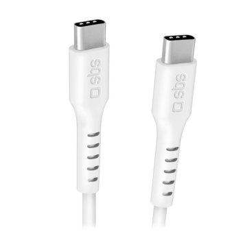 SBS TECABLE3MTCC240W cavo USB USB 2.0 3 m USB C Bianco