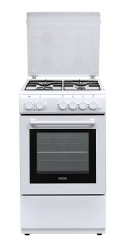 De’Longhi DL554EW cucina Elettrico Gas Bianco A