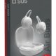 SBS TEEARTWSAIRBUBTW cuffia e auricolare True Wireless Stereo (TWS) A clip, In-ear Musica e Chiamate Bluetooth Bianco 3