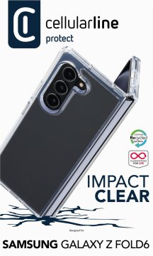 Cellularline Impact Clear Case - Galaxy Z Fold6